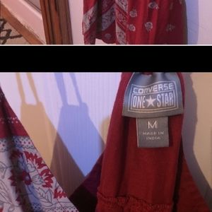 Converse One Star spring dress size M brick red